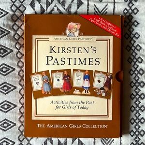 American Girl Doll Kirsten’s Pastimes Booklet. Brand new everything is sealed